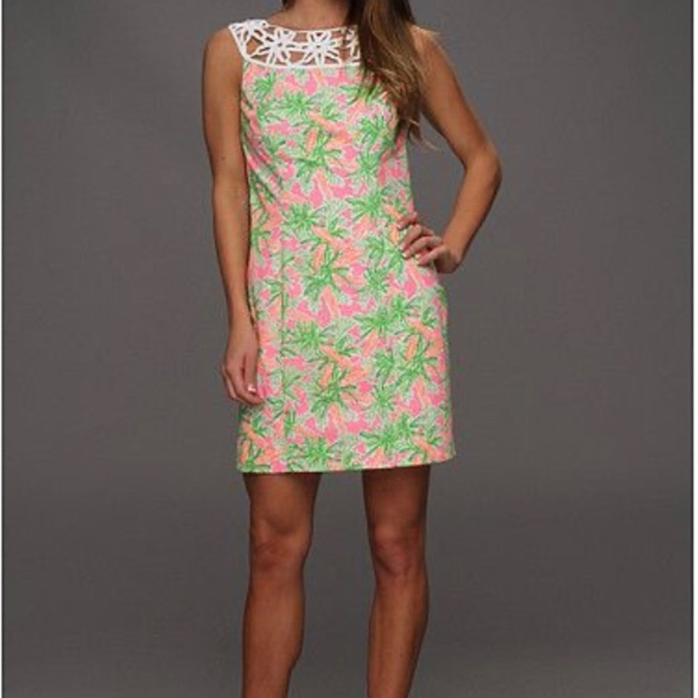 NWT $228 Lilly Pulitzer Lacina Shift Dress Size 8